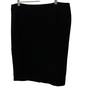 Women’s Lafayette 148 Black Lined Skirt Size 10